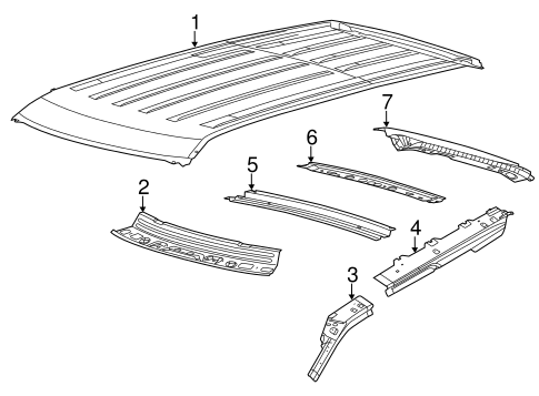 Police Interceptor Utility ROOF & COMPONENTS