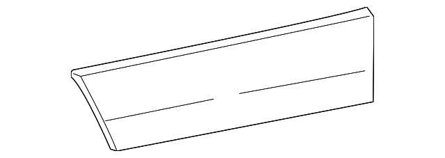 8F9Z-7420878-CAPTM Деталь LOWER CLADDING, RIGHT