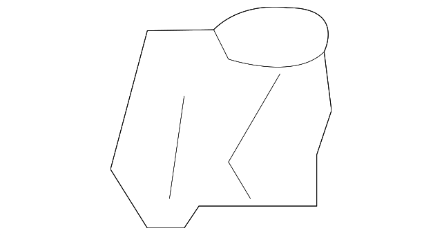 997-521-895-00 BACK FRAME CLIP, LEFT