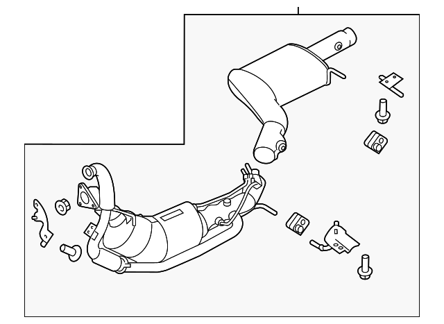 LR072193 Деталь CONVERTER & PIPE