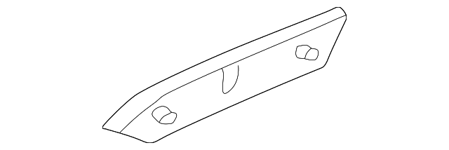 YF4Z17D995DA Деталь BUMPER COVER SUPPORT, RIGHT