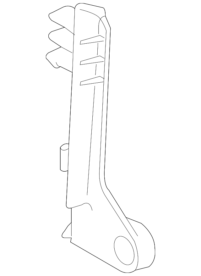 LR019006 Деталь AUX PUMP BRACKET