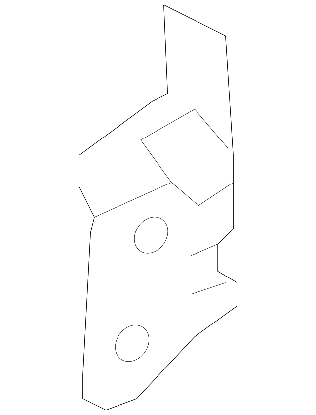 32011334 Деталь LOWER HINGE, LEFT