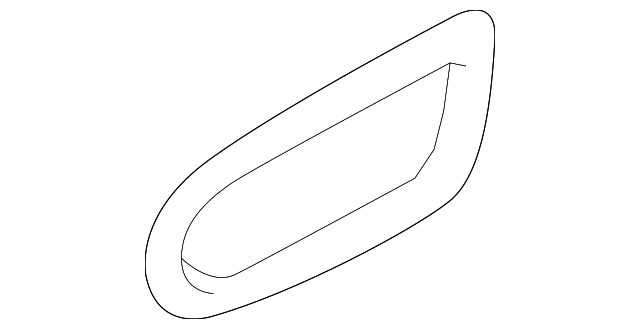 32007653 Деталь HANDLE BEZEL, RIGHT