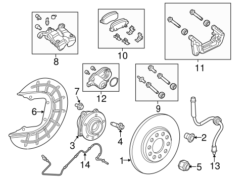 Brake Components for 2015 Jeep Renegade #0