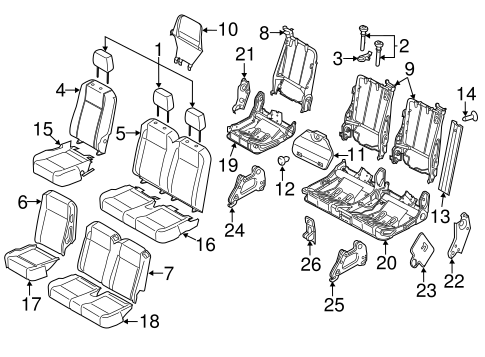 Body/Third Row Seats for 2017 Ford Transit-350 HD #4