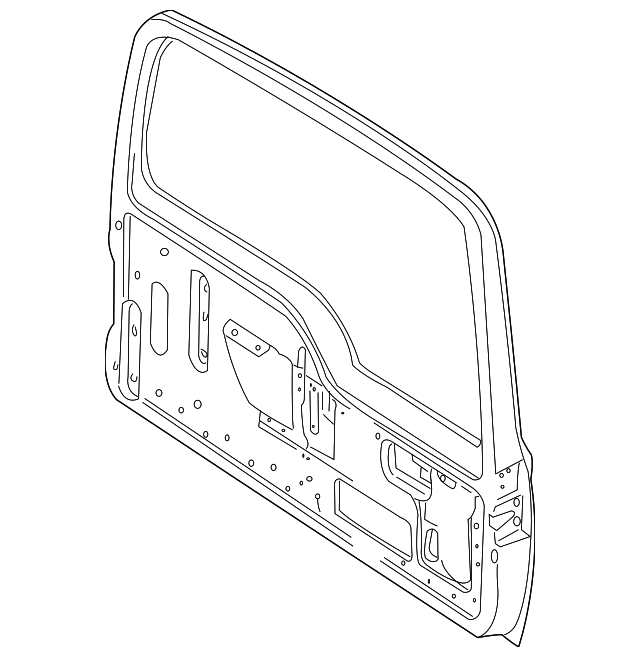 BHD700132 Деталь DOOR SHELL
