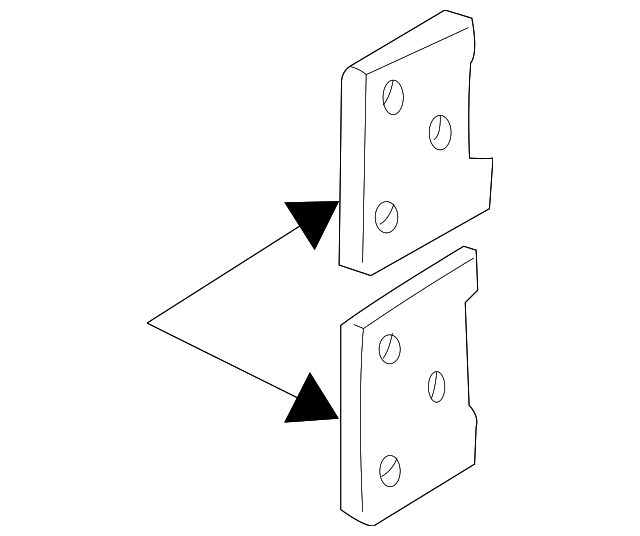 MXC8774 Деталь HINGE GASKET