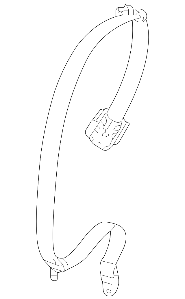 997-803-035-05-6M4 Деталь BELT & RETRACTOR, LEFT