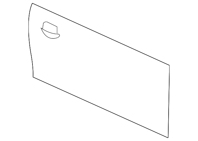XR3Z-6320201-AA Деталь OUTER PANEL, LEFT
