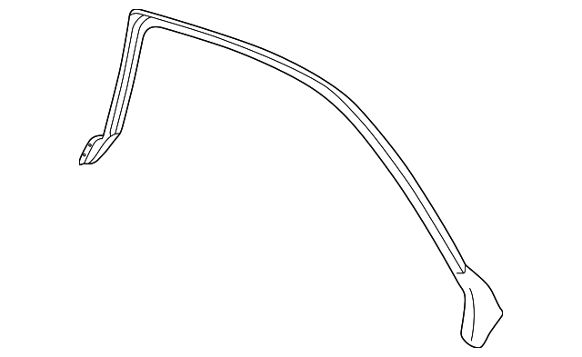 3R3Z-6320557-AA Деталь WEATHERSTRIP, LEFT