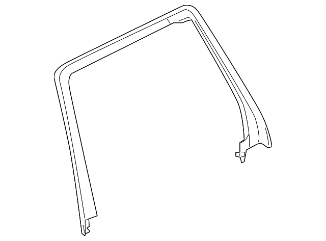 LR039867 Деталь TRIM MOLDING, RIGHT