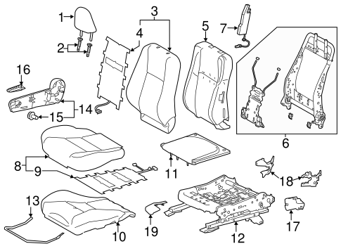 ELECTRICAL/HEATED SEATS for 2015 Toyota Corolla #1