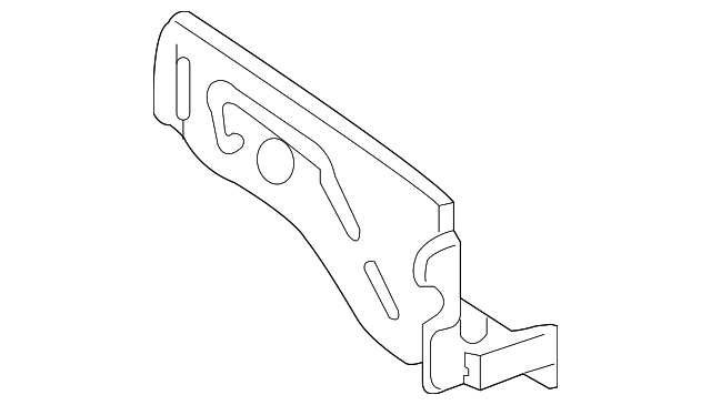 3F2Z-16055-AA Деталь FRONT PANEL, LEFT