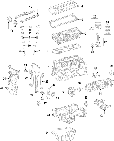 Engine for 2018 Nissan Rogue #4