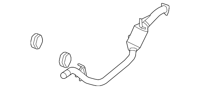 970-113-350-16 CATALYTIC CNVRTR, RIGHT