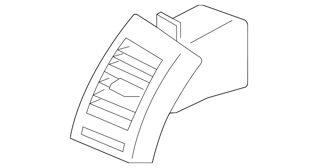 T2R17781LMF Деталь VENT GRILLE, RIGHT