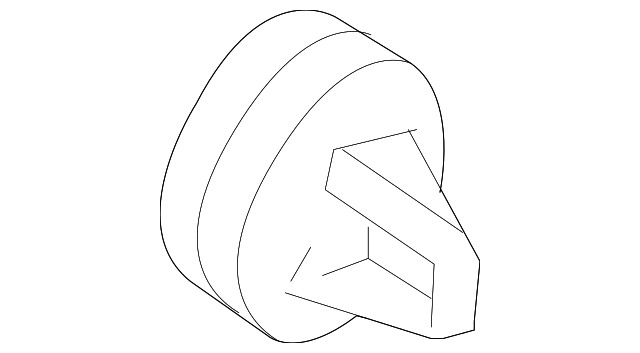 8659462 Деталь ROCKER MOLDING CLIP, LEFT