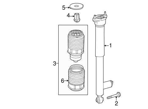 Shocks & Components for 2013 Mercedes-Benz CLS 550 #0