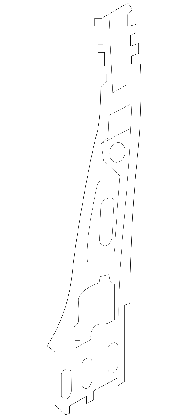 FA1Z-5824383-A Деталь INNER CENTER PLR, LEFT