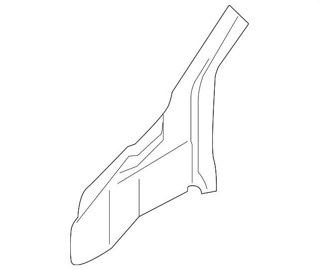 FA1Z-5802508-A Деталь UPPER REINF, RIGHT