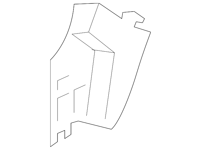 FA1Z-5827790-A Деталь REAR EXTN, RIGHT