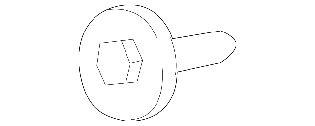 68210897AA Деталь RADIATOR BOLT, RIGHT