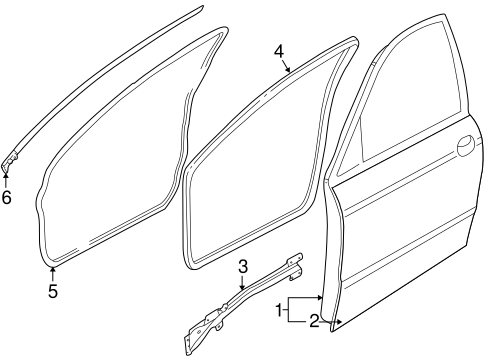 X-Type DOOR & COMPONENTS