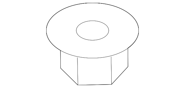 30624632 Деталь UPPER CNTRL ARM LOCK NUT, RIGHT