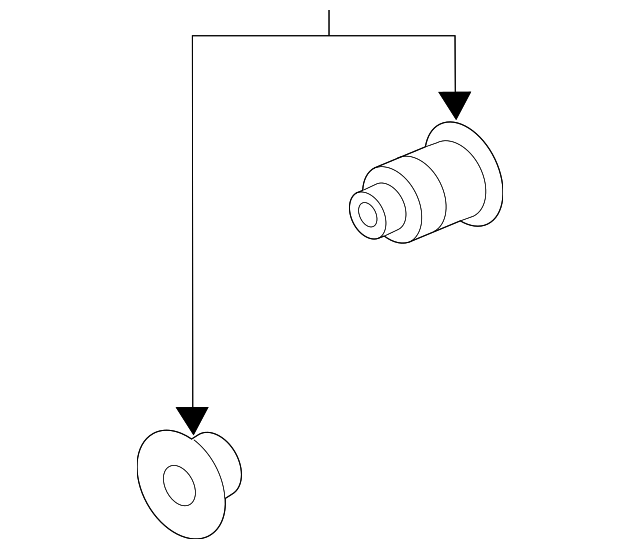 31451003 Деталь LOWER CNTRL ARM INNER BUSHING, RIGHT