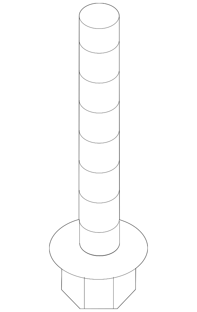987605 Деталь INNER BRACKET MOUNT BOLT, LEFT