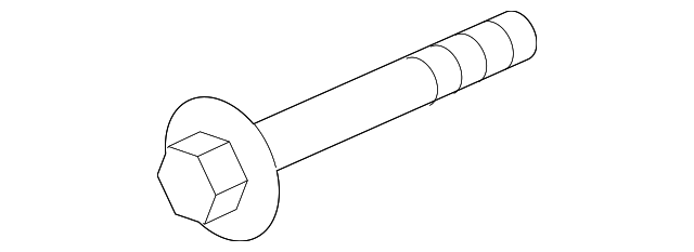 988874 Деталь LOWER CNTRL ARM FRONT BOLT, LEFT