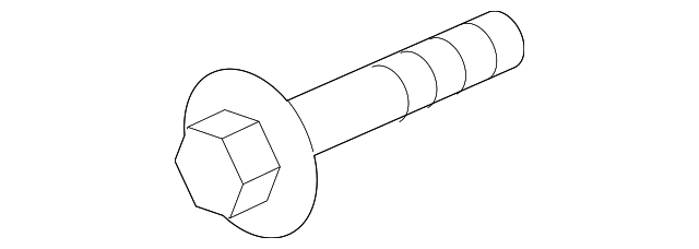 989002 Деталь UPPER CNTRL ARM MOUNT BOLT, RIGHT