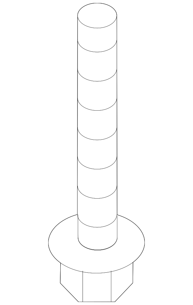 30670589 Деталь OUTER BRACKET MOUNT BOLT, RIGHT