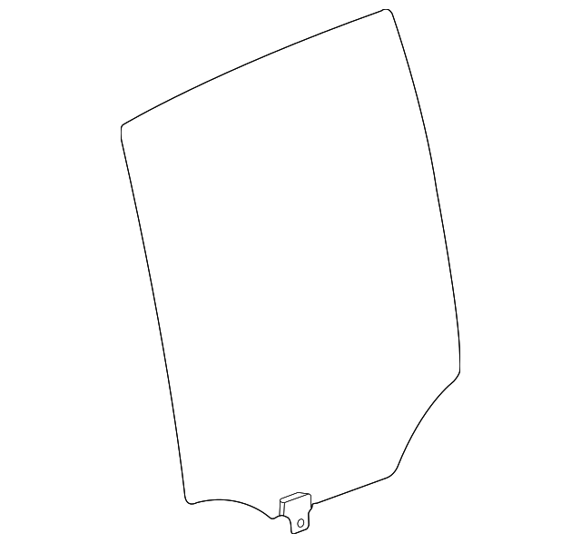 22696795 Деталь MOVEABLE GLASS, LEFT