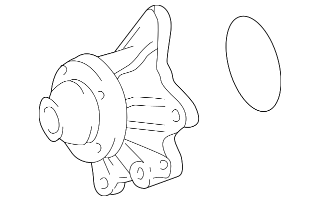 88974712 Деталь WATER PUMP