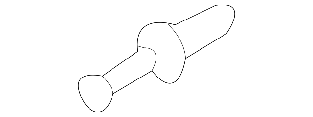 DYQ000030 Деталь FENDER LINER RIVET, LEFT
