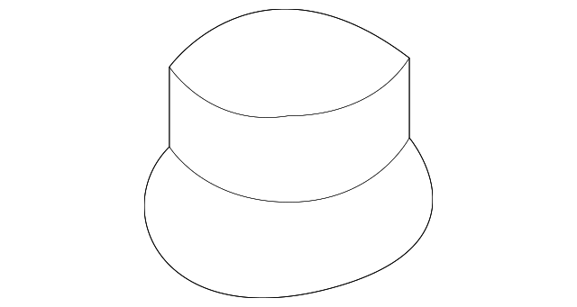 KYH000150 Деталь FENDER LINER NUT, LEFT