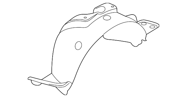 LR019147 FENDER LINER, LEFT