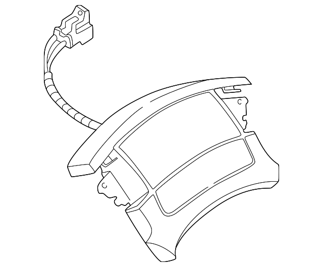 16760188 Деталь DRIVER AIR BAG