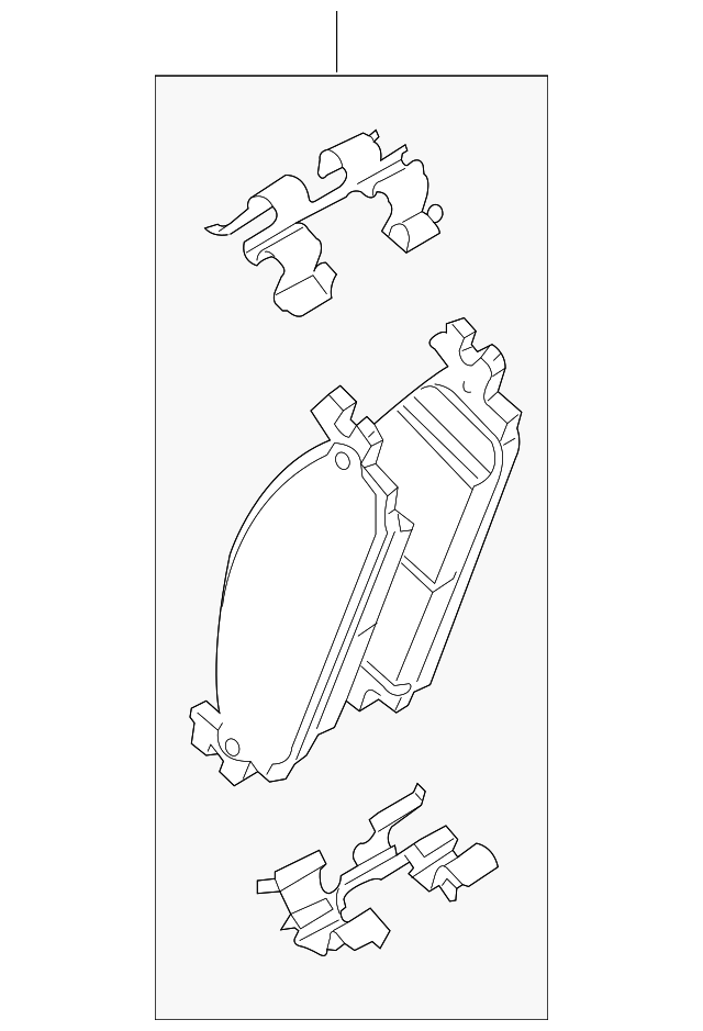 AG1Z-2001-F Деталь BRAKE PADS