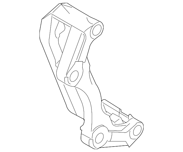 BG1Z-2B293-A Деталь CALIPER SUPPORT, LEFT