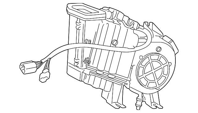JQB101430 Деталь EVAPORATOR ASSY