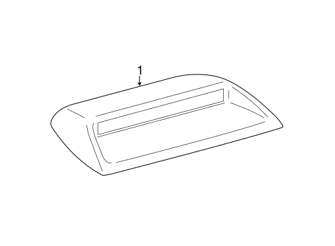 ELECTRICAL/HIGH MOUNTED STOP LAMP for 2015 Toyota Camry #1