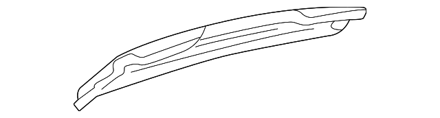 3F2Z1741302BA Деталь REAR HEADER