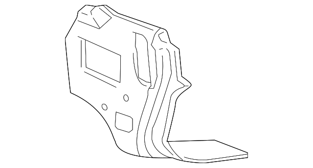 15959628 Деталь DASH PANEL, RIGHT