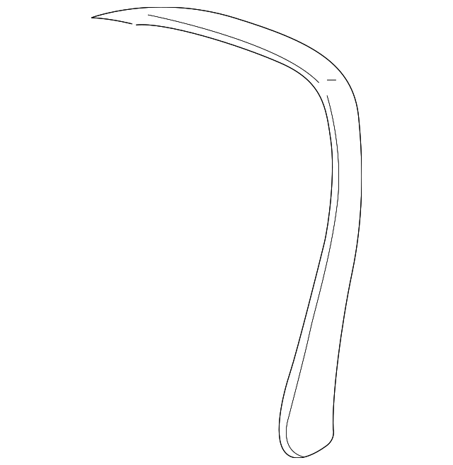 GNC4604DANED Деталь TRIM MOLDING, LEFT