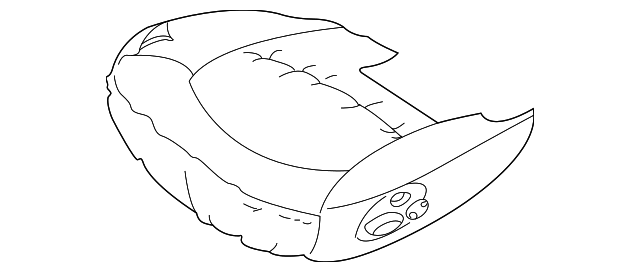 GNC4418FCNED Деталь CUSHION COVER, RIGHT