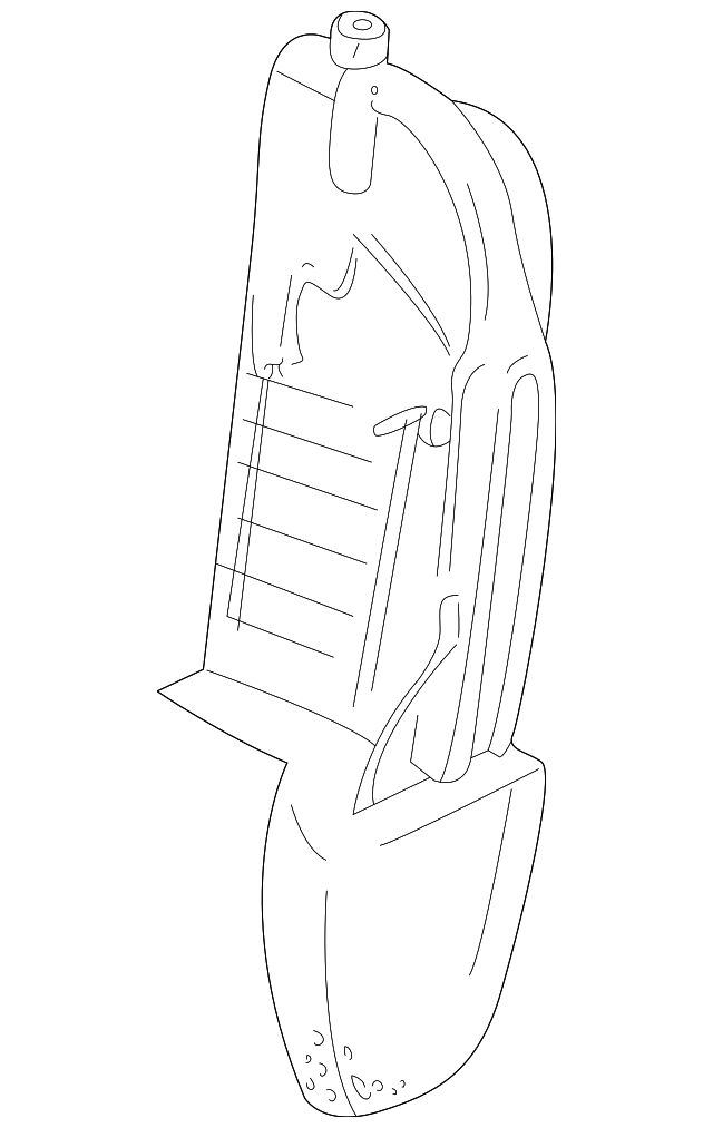 GNC4304AC Деталь SEAT BACK PAD, LEFT