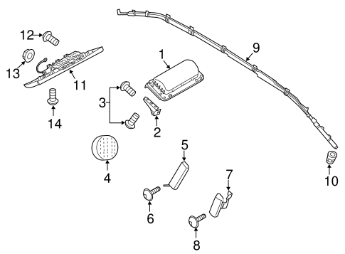 Cayenne AIR BAG COMPONENTS